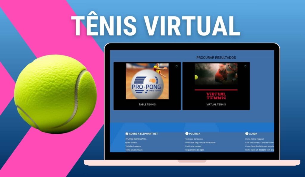 Elephant Bet Moçambique Tênis Virtual apostas revisão