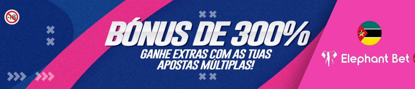 Elephant Bet Moçambique Bônus de até 300%